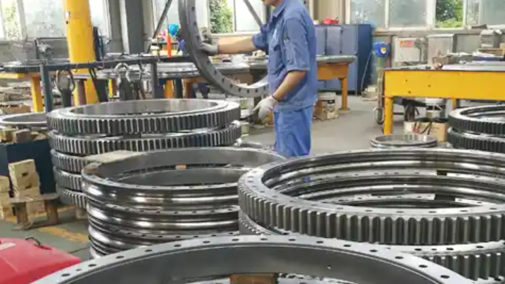 Slewing Ring in Stock for Urgent Replacement